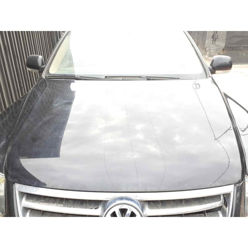 Recambio de capo para volkswagen touareg (7la) tdi r5 referencia OEM IAM - Negro 2