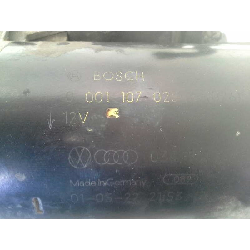 Recambio de motor arranque para volkswagen polo berlina (6n2) 1.4 16v referencia OEM IAM 0001107025 BOSCH BOSCH - Gris 2