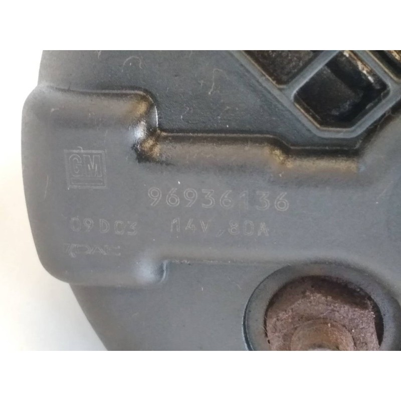 Recambio de alternador para chevrolet aveo ls referencia OEM IAM 96936136 5