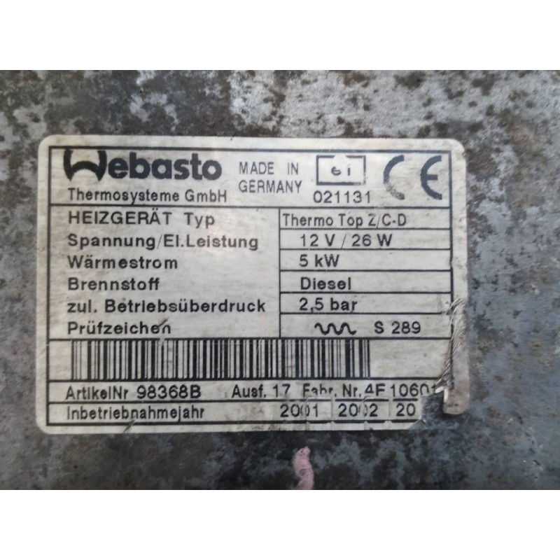Recambio de bomba recirculacion agua - calefaccion para chrysler grand voyager 2.5crdi referencia OEM IAM 200120022003 66724A WE - Negro 6