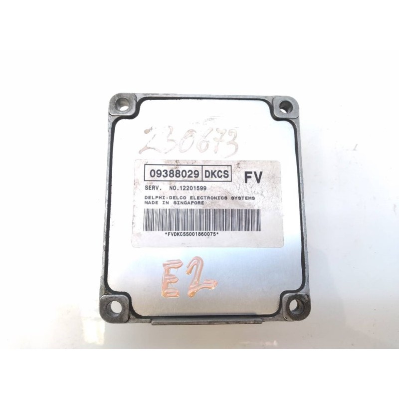 Recambio de centralita motor uce para daewoo lanos se plus referencia OEM IAM 09388029 DKCS 12201599 3
