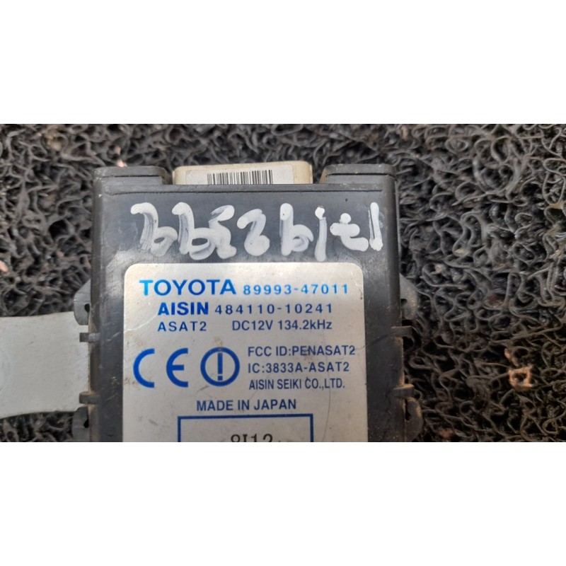Recambio de centralita check control para toyota prius (nhw20) sol referencia OEM IAM 8999347011 - Blanco 3