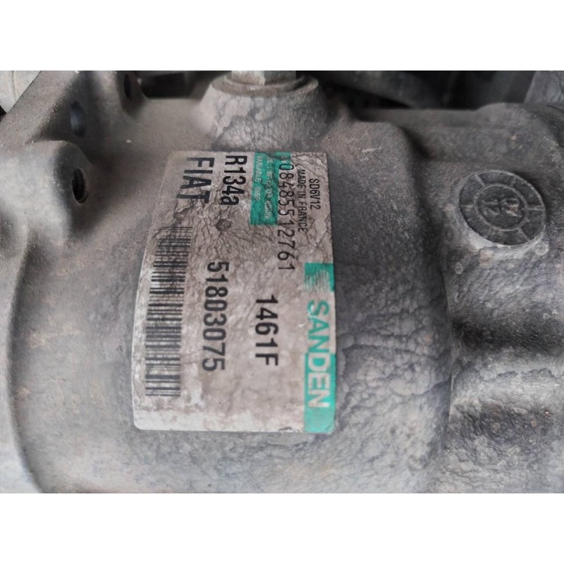 Recambio de compresor aire acondicionado para fiat fiorino sx furg. referencia OEM IAM 1461F 51803075 SANDEN - Blanco 9