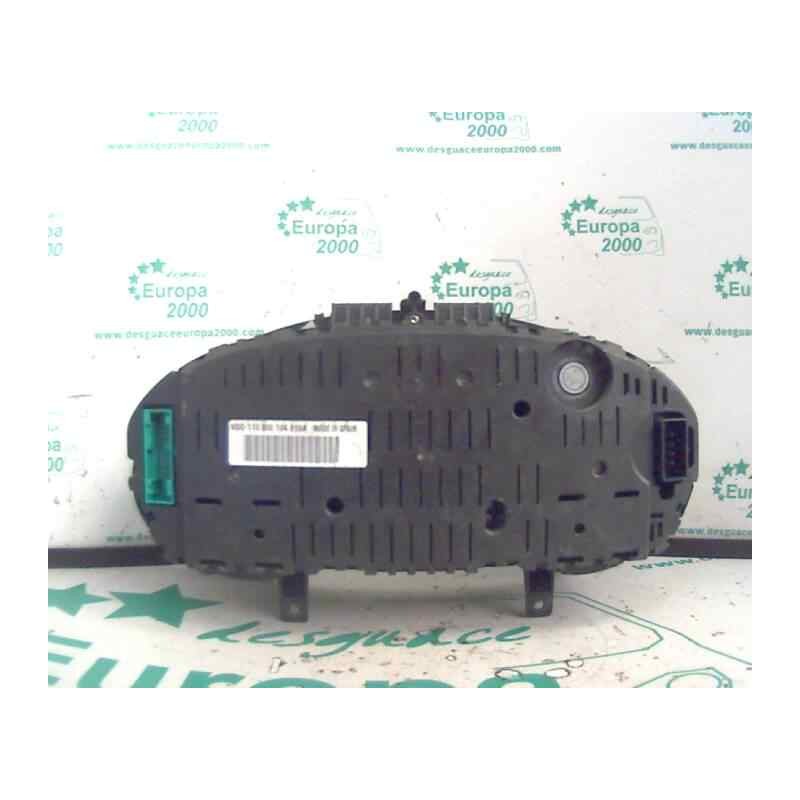 Recambio de cuadro instrumentos para seat ibiza (6l1) 1.9 sdi referencia OEM IAM 110080104010  VDO - Azul 3