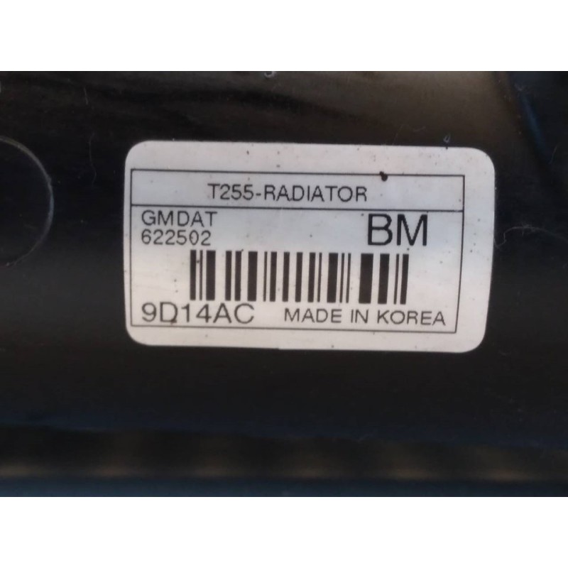 Recambio de radiador agua para chevrolet aveo ls referencia OEM IAM 622502 3