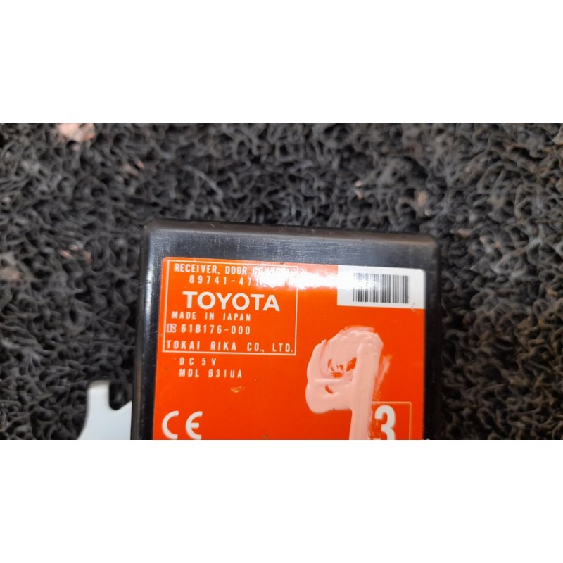 Recambio de centralita cierre para toyota prius (nhw20) sol referencia OEM IAM 8974147120 61B176000 - Blanco 3
