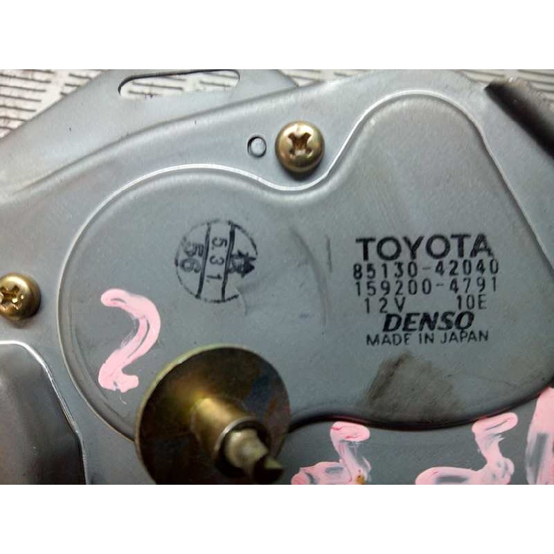 Recambio de motor limpia trasero para toyota rav 4 (a2) 1.8 luna (2003) referencia OEM IAM 8513042040 1592004791 - Negro 2