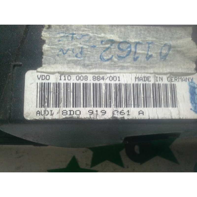 Recambio de cuadro instrumentos para audi a4 berlina (b5) 1.9 tdi referencia OEM IAM 110008884001 8D0919061A - Azul 2