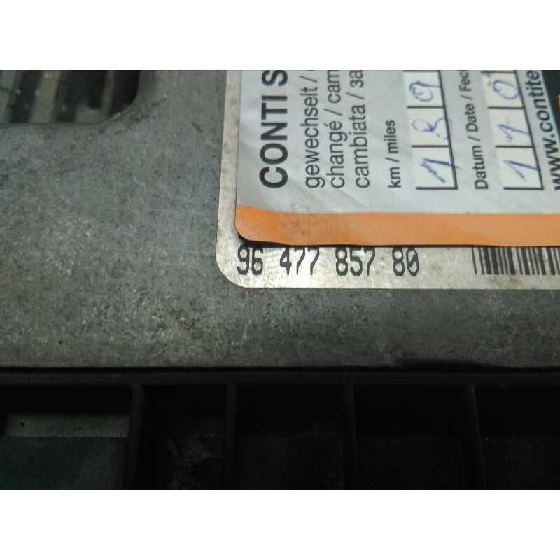 Recambio de centralita motor uce para peugeot 206 berlina xr referencia OEM IAM 9647785780 0281010707 - Blanco 2