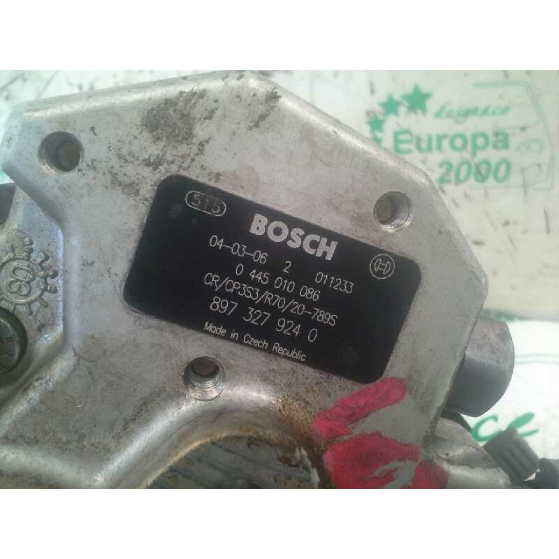 Recambio de bomba inyeccion para opel astra g berlina 1.7 16v cdti cat (z 17 dtl / lrb) referencia OEM IAM 0445010086 BOSCH 8973 2