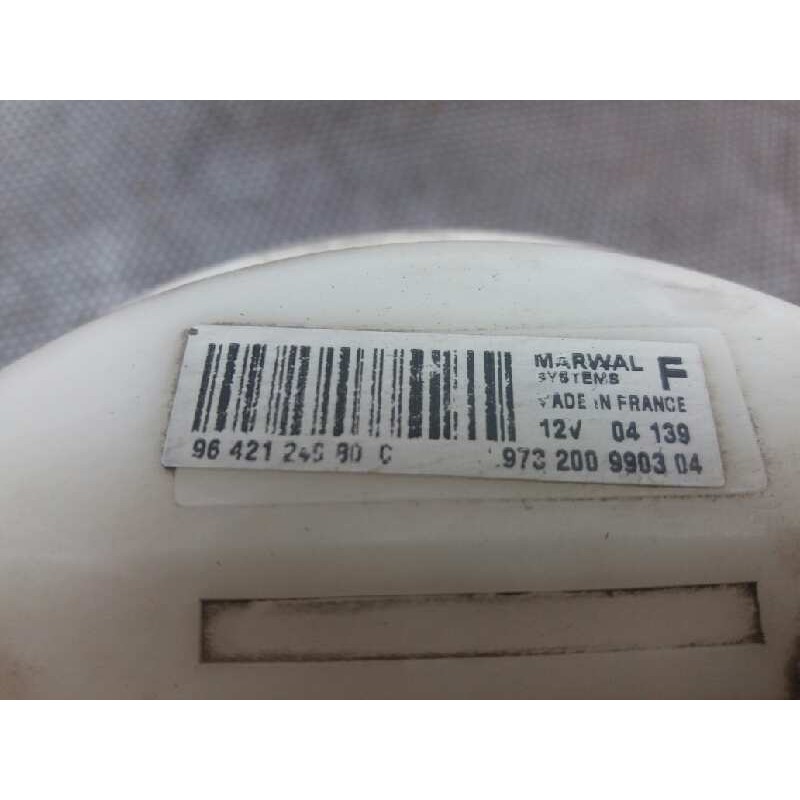 Recambio de aforador para peugeot 206 berlina xs referencia OEM IAM 9642124980C 973200990304 - Negro 4