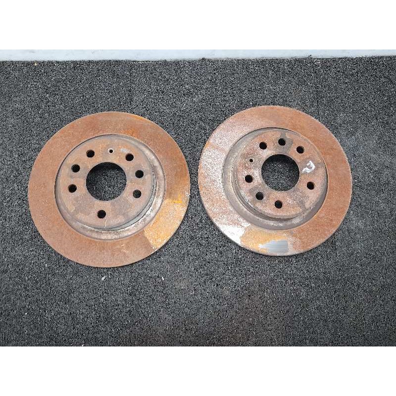 Recambio de disco de freno trasero para fiat croma (194) 1.9 8v multijet active referencia OEM IAM - Gris 3