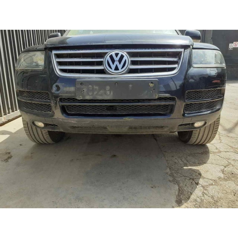 Recambio de paragolpes delantero para volkswagen touareg (7la) tdi r5 referencia OEM IAM - Negro 3