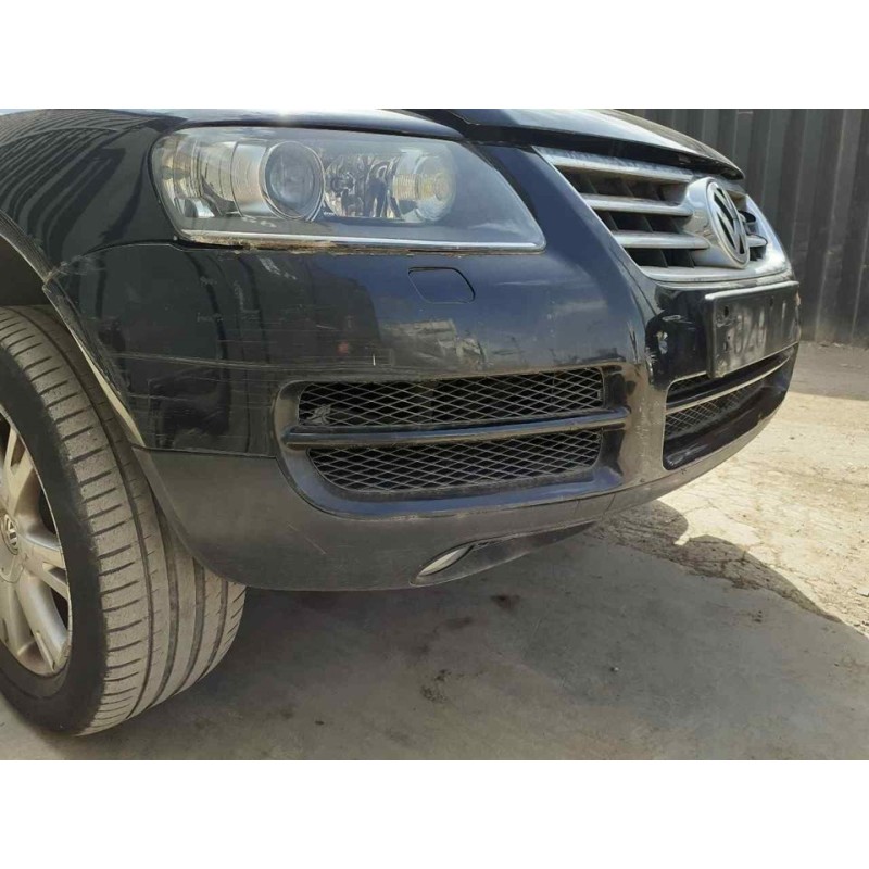 Recambio de paragolpes delantero para volkswagen touareg (7la) tdi r5 referencia OEM IAM - Negro 4