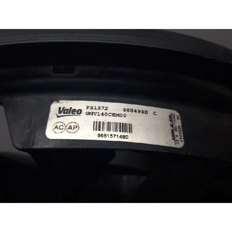 Recambio de electroventilador para peugeot 308 1.6 16v hdi fap referencia OEM IAM VALEO - Gris 6