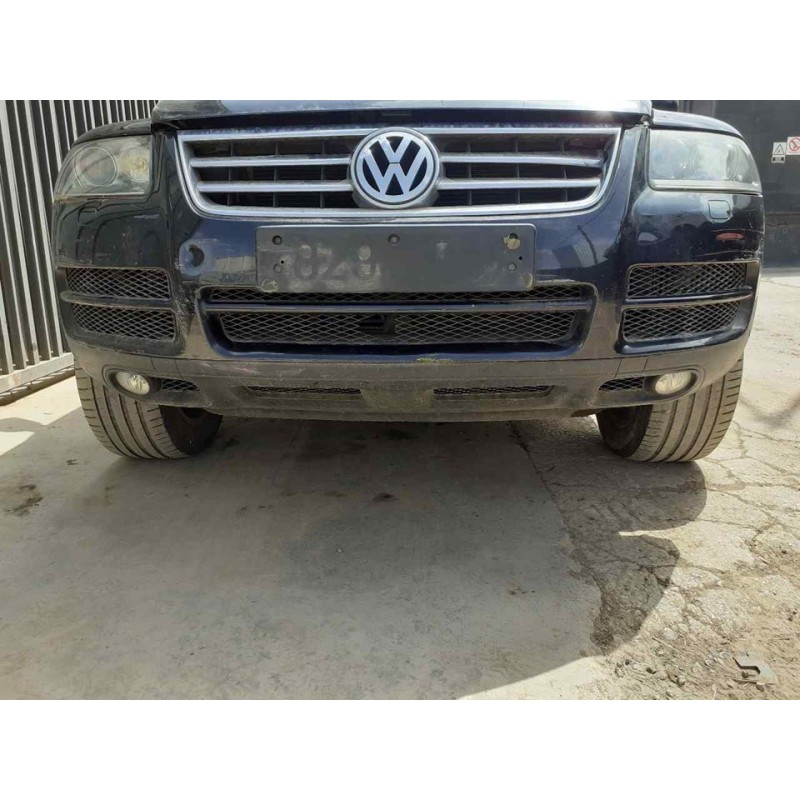 Recambio de paragolpes delantero para volkswagen touareg (7la) tdi r5 referencia OEM IAM - Negro 6
