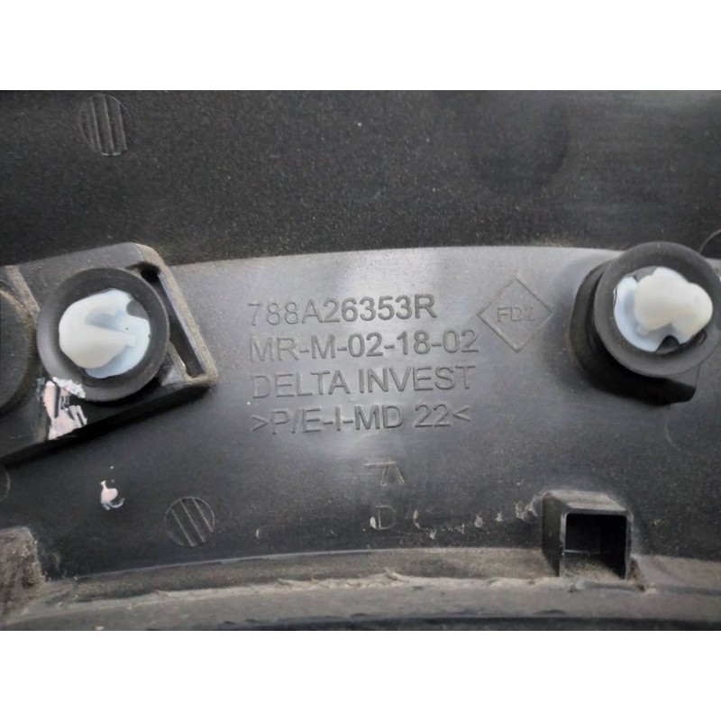 Recambio de aletin trasero derecho para dacia sandero iii stepway comfort referencia OEM IAM 788A26353R - Rojo 2