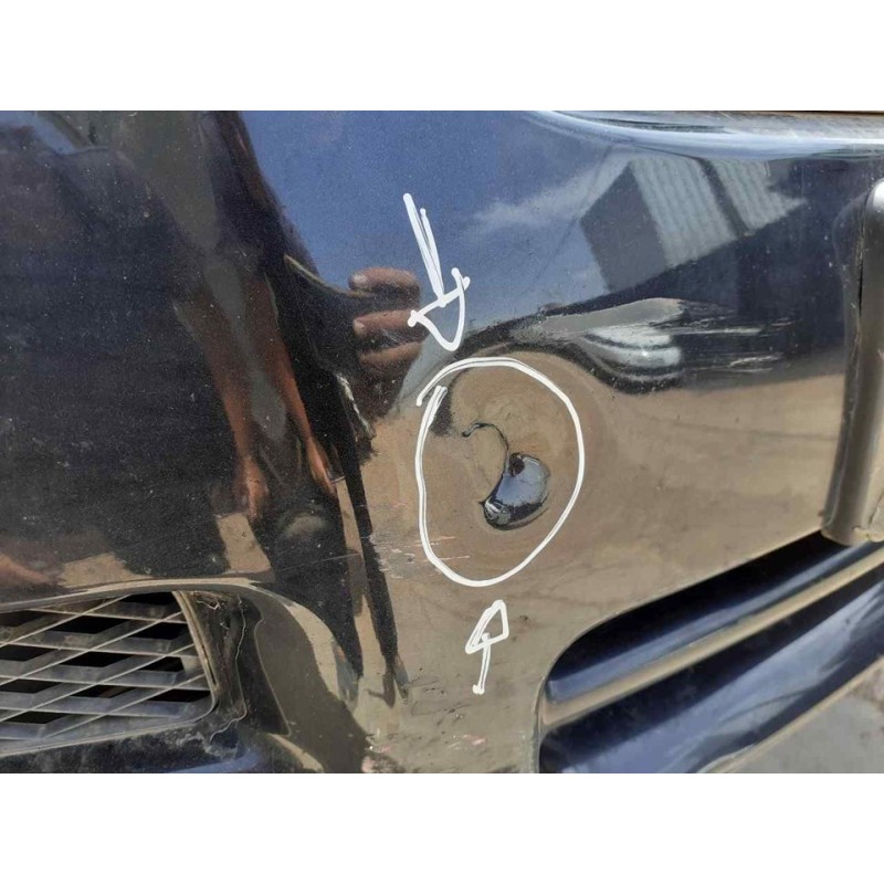 Recambio de paragolpes delantero para volkswagen touareg (7la) tdi r5 referencia OEM IAM - Negro 7