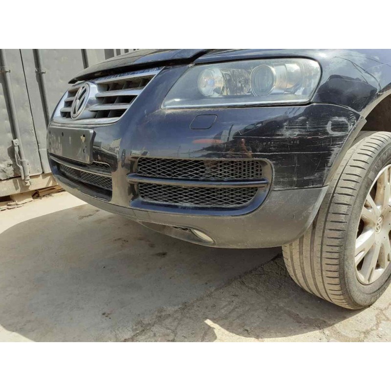 Recambio de paragolpes delantero para volkswagen touareg (7la) tdi r5 referencia OEM IAM - Negro 10