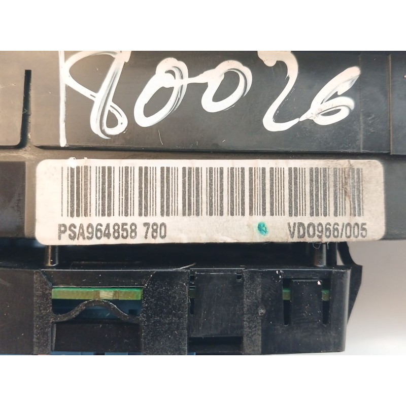 Recambio de cuadro instrumentos para citroën xsara picasso 2.0 hdi x referencia OEM IAM 964858780 2