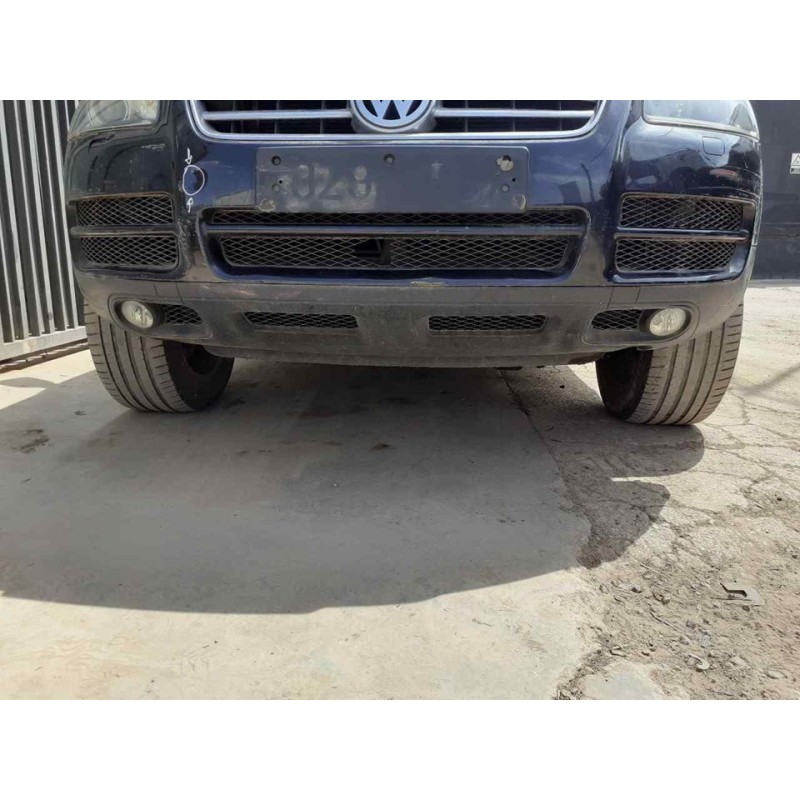 Recambio de paragolpes delantero para volkswagen touareg (7la) tdi r5 referencia OEM IAM - Negro 11