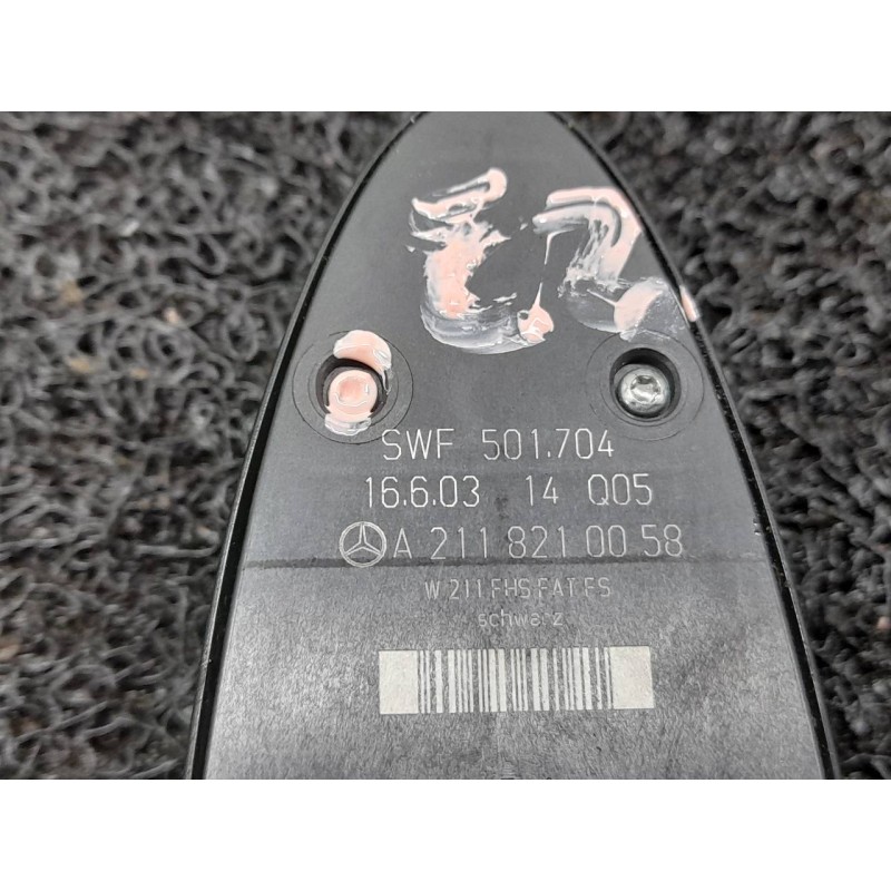 Recambio de mando elevalunas delantero izquierdo para mercedes-benz clase e (w211) berlina e 320 cdi (211.026) referencia OEM IA - Negro 5