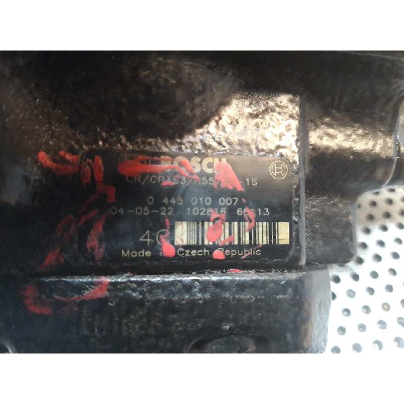 Recambio de bomba inyeccion para alfa romeo 147 (190) 1.9 jtd cat referencia OEM IAM 0445010007 116113 BOSCH 5
