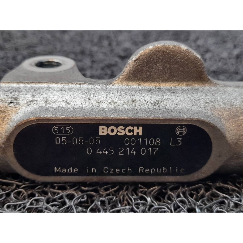 Recambio de rampa inyectora para lancia phedra (180) 2.2 jtd referencia OEM IAM 0445214017 0281002592 - Negro 3