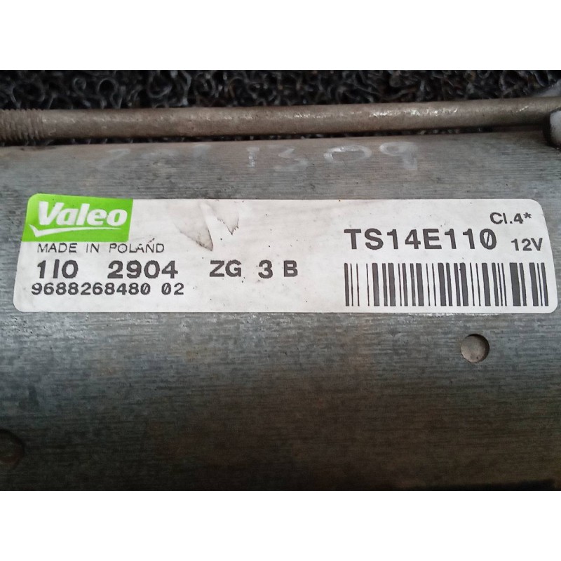 Recambio de motor arranque para citroën berlingo station wagon x referencia OEM IAM 9688268480 TS14E110 VALEO - Blanco 5