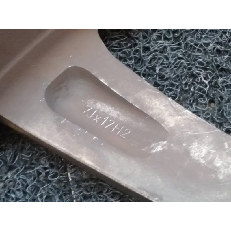 Recambio de llanta para fiat croma (194) 1.9 8v multijet active referencia OEM IAM 7JX17H2 - Gris 4