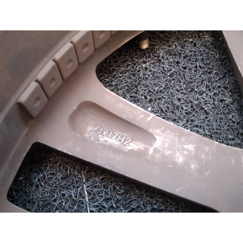 Recambio de llanta para fiat croma (194) 1.9 8v multijet active referencia OEM IAM 7JX17H2 - Gris 2
