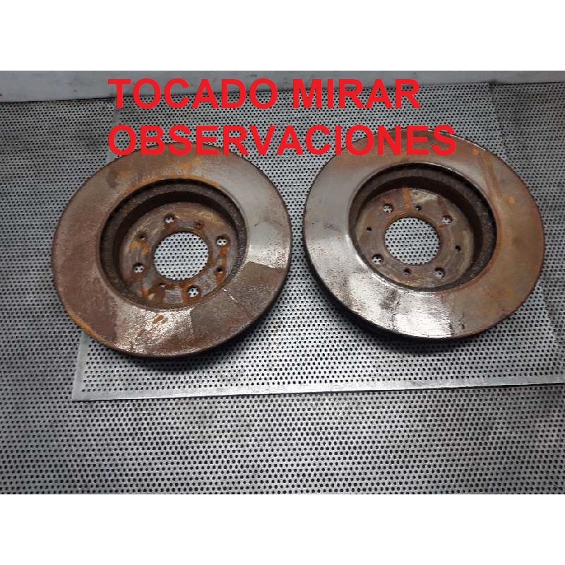 Recambio de disco freno delantero para honda civic coupe (ej6/8) 1.6 sr (ej8) referencia OEM IAM   