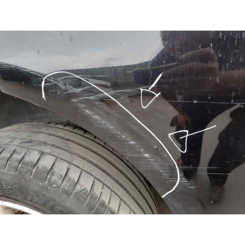 Recambio de puerta trasera derecha para volkswagen touareg (7la) tdi r5 referencia OEM IAM - Negro 2