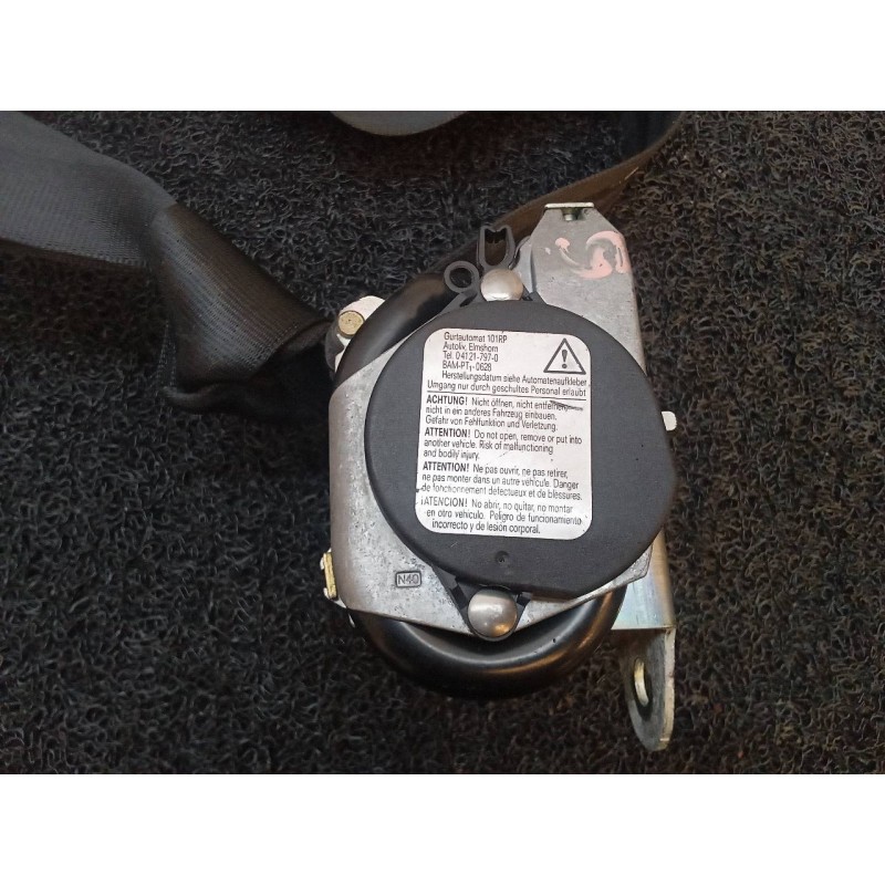 Recambio de cinturon seguridad trasero izquierdo para skoda octavia berlina (1z3) elegance referencia OEM IAM - Blanco 4