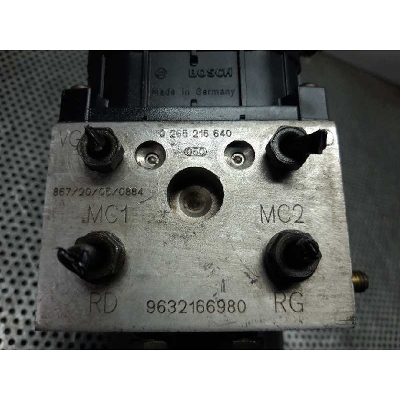 Recambio de abs para peugeot 406 coupe (s1/s2) 2.0 referencia OEM IAM 0265216640 9632166980 2