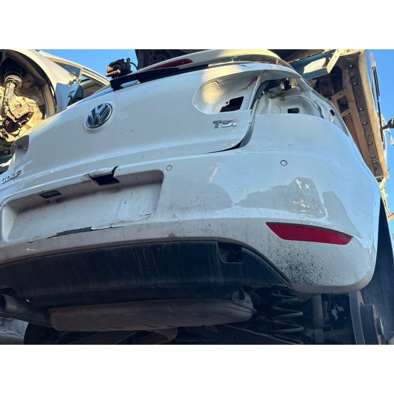 Recambio de paragolpes trasero para volkswagen golf vi (5k1) sport referencia OEM IAM - Blanco 3