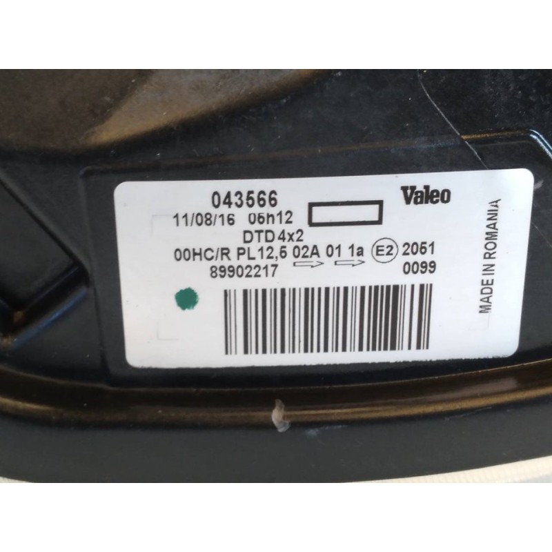 Recambio de faro derecho para renault kangoo (f/kc0) expression oasis referencia OEM IAM 043566  VALEO - Gris 3