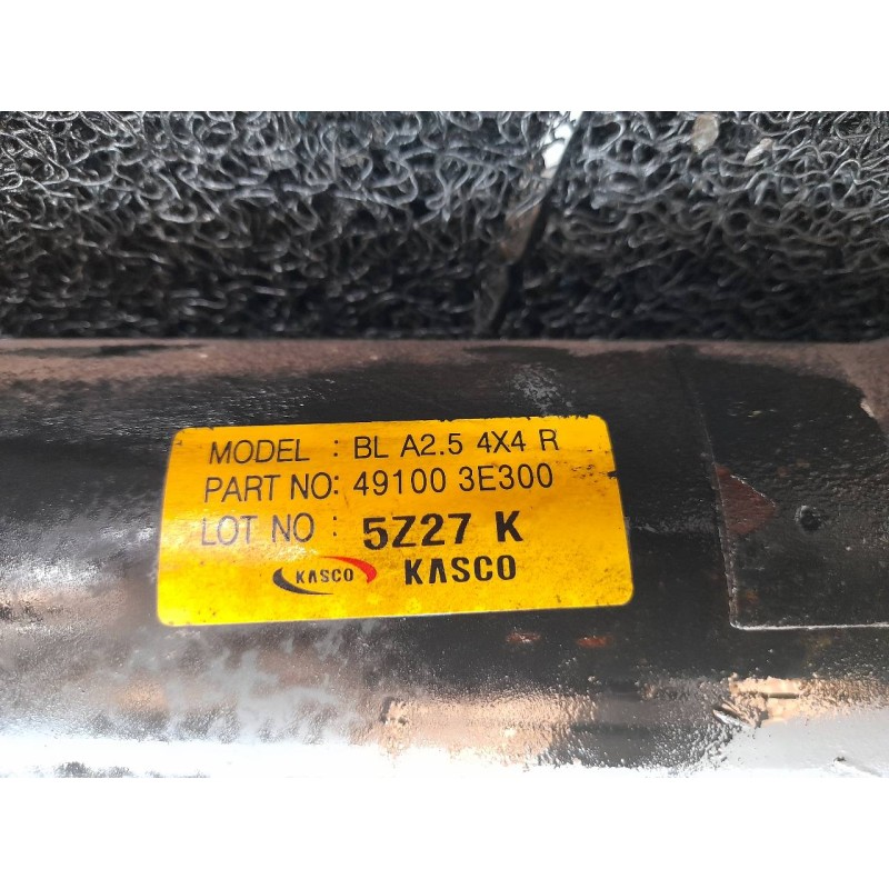 Recambio de transmision central para kia sorento 2.5 crdi ex referencia OEM IAM 491003E300  BLA254X4R - Negro 4