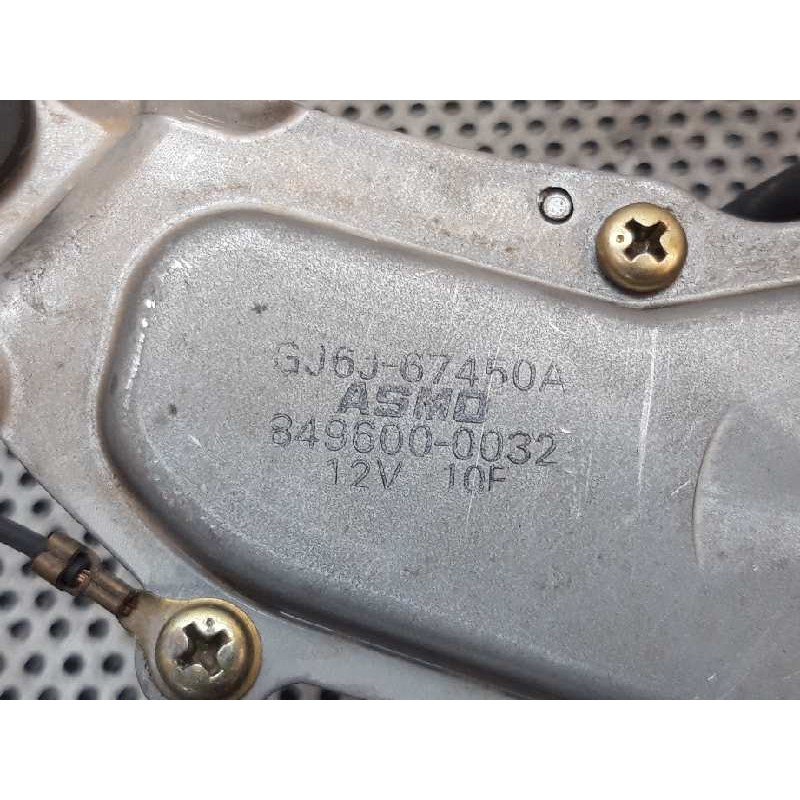 Recambio de motor limpia trasero para mazda 6 berlina (gg) 2.0 diesel cat referencia OEM IAM GJ6J67450A 6496000032 - Negro 4