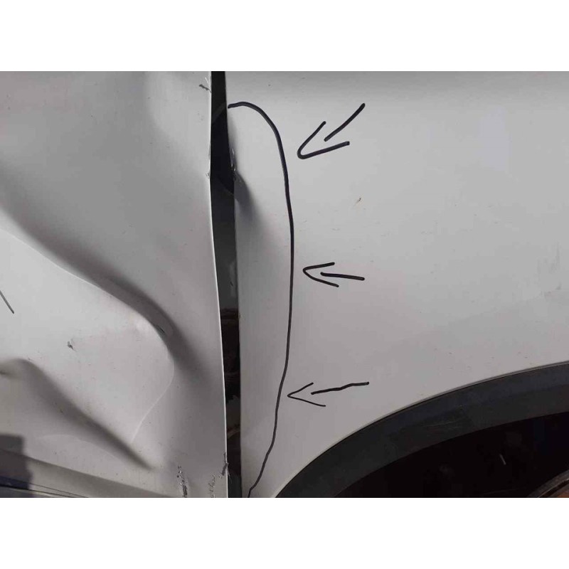 Recambio de aleta delantera derecha para mg zs luxury referencia OEM IAM - Blanco 2