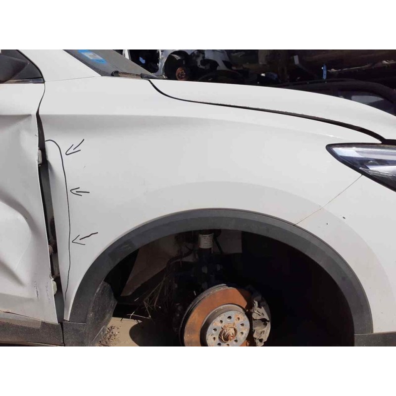 Recambio de aleta delantera derecha para mg zs luxury referencia OEM IAM - Blanco 4