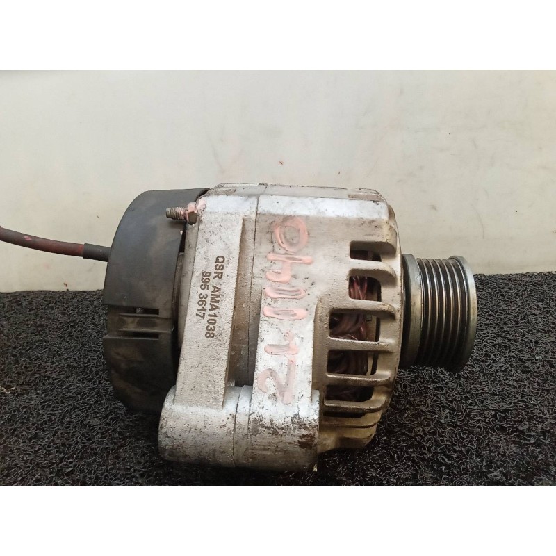 Recambio de alternador para fiat grande punto (199) 1.9 8v multijet sport referencia OEM IAM AMA1038 9953617 - Negro 2