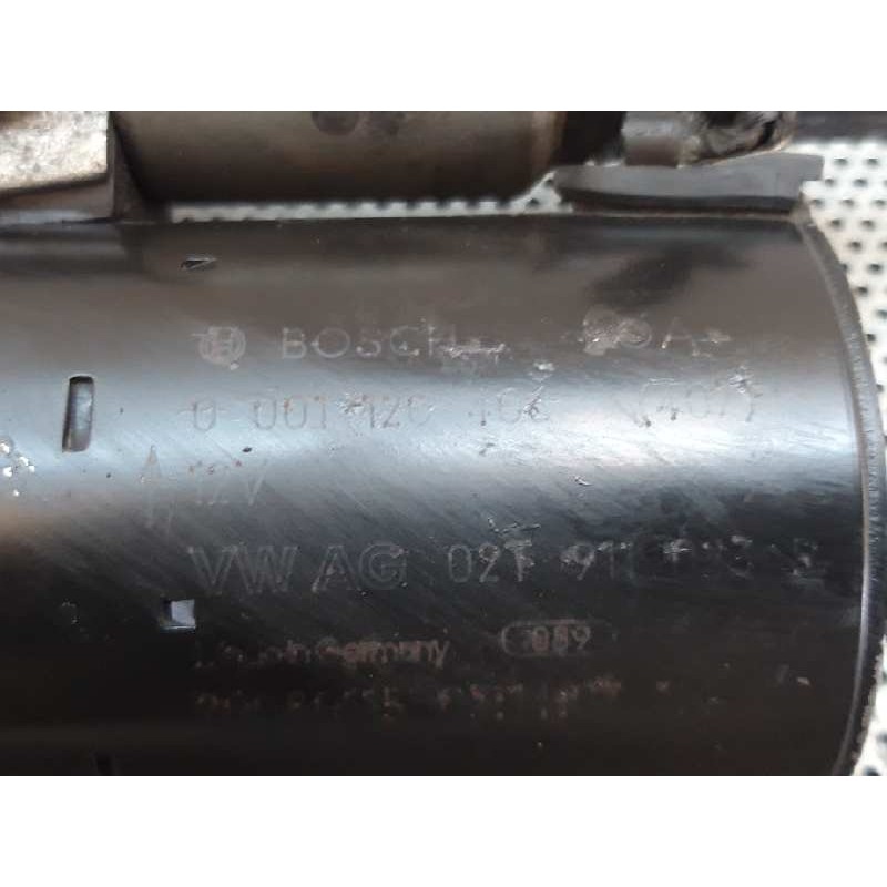 Recambio de motor arranque para seat cordoba berlina (6l2) reference referencia OEM IAM 0001120406 02T911023R BOSCH 4