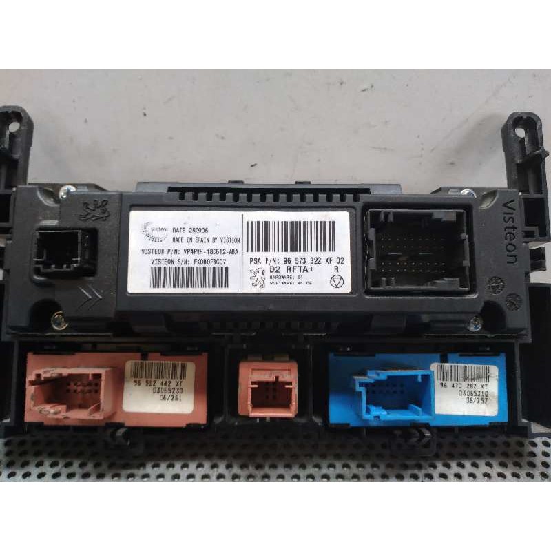 Recambio de mando climatizador para peugeot 407 st confort referencia OEM IAM 96573322XF - Negro 3