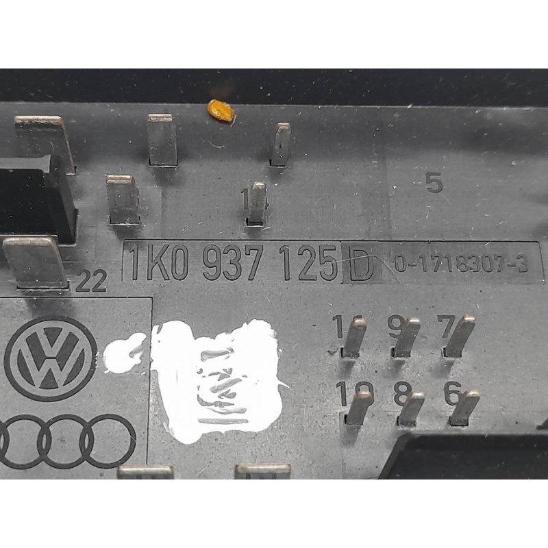 Recambio de caja reles / fusibles para volkswagen golf vi (5k1) gtd referencia OEM IAM 1K0937125 2432107U - Negro 2