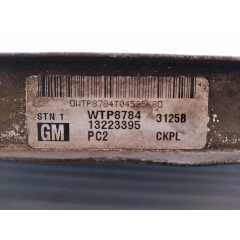 Recambio de intercooler para opel zafira b cosmo referencia OEM IAM 13223395 - Gris 3