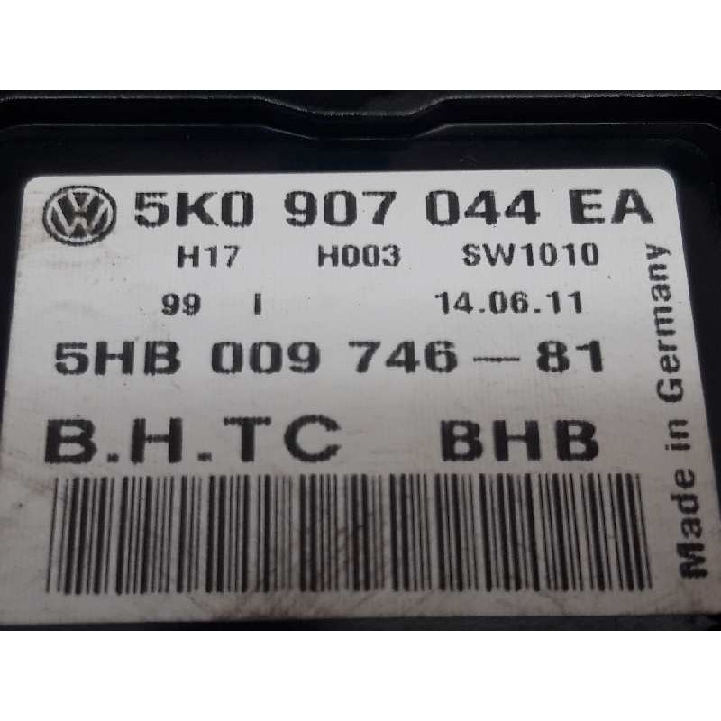 Recambio de mando climatizador para volkswagen golf vi (5k1) gtd referencia OEM IAM 5K0907044EA 5HB00974681 - Negro 3