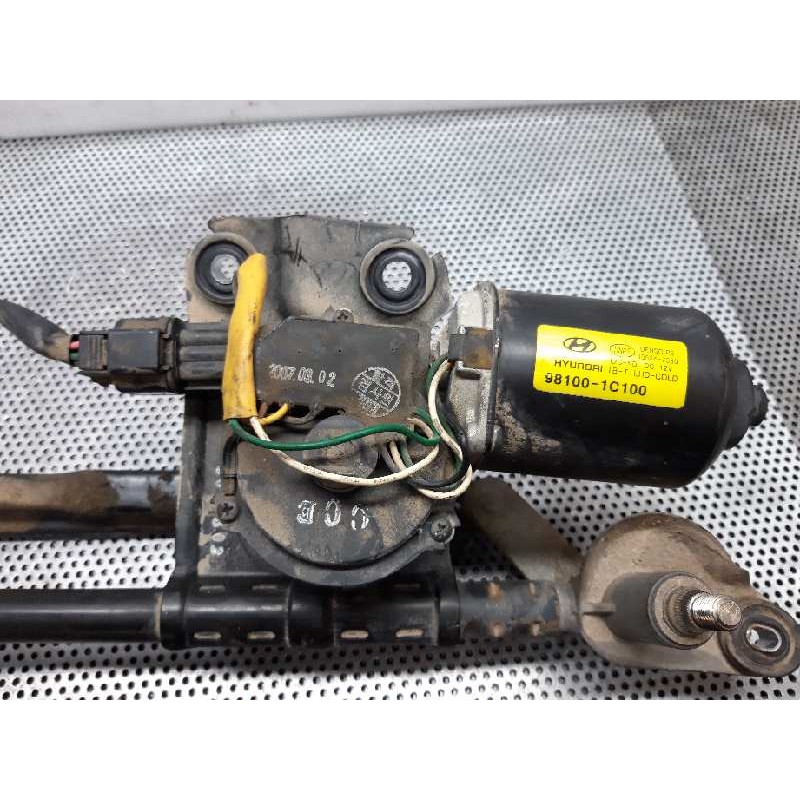 Recambio de motor limpia delantero para hyundai getz (tb) 1.1 básico referencia OEM IAM 981001C100 - Negro 3