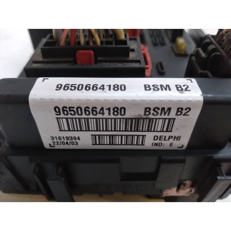 Recambio de caja reles / fusibles para peugeot 307 break / sw (s1) break xr referencia OEM IAM 9650664180 - Azul 3