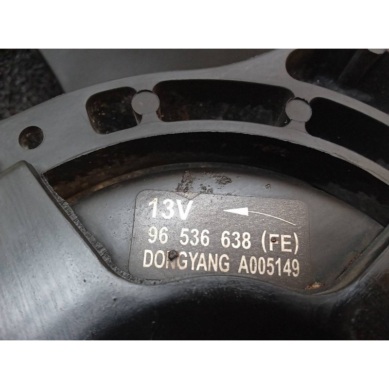 Recambio de electroventilador para chevrolet kalos 1.2 se referencia OEM IAM 96536638FE - Negro 4